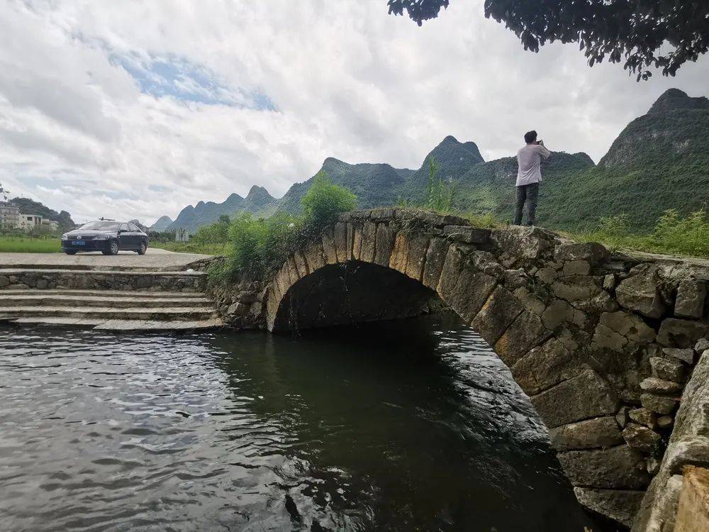 阳朔最古老和最新的桥你走过吗