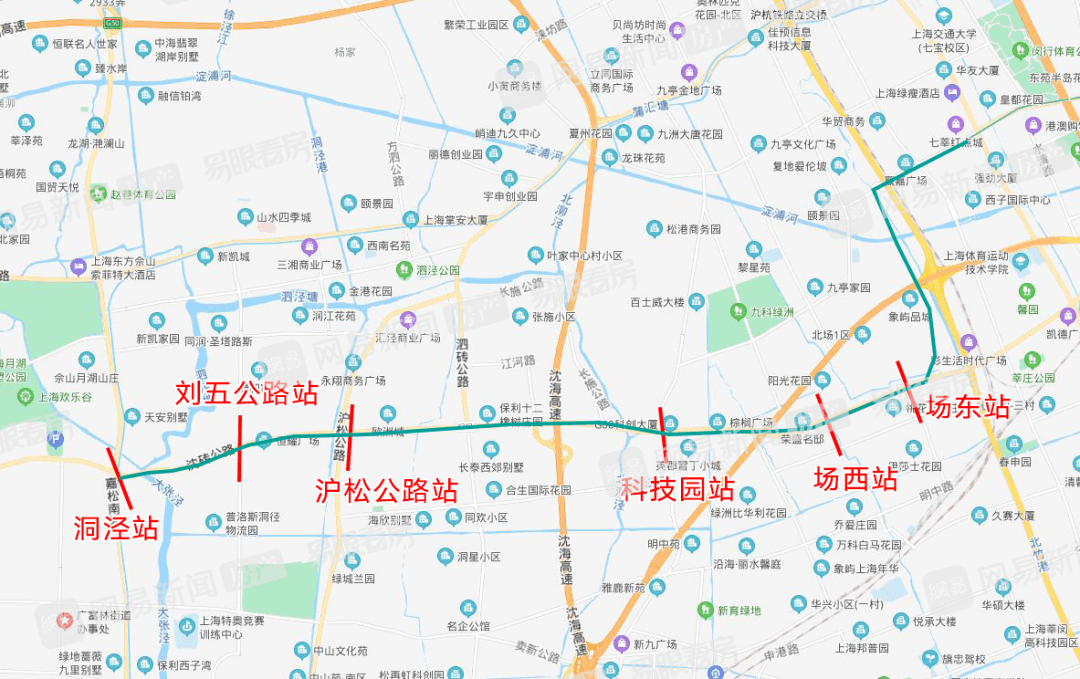 上海郊区新城"插队"建地铁_松江