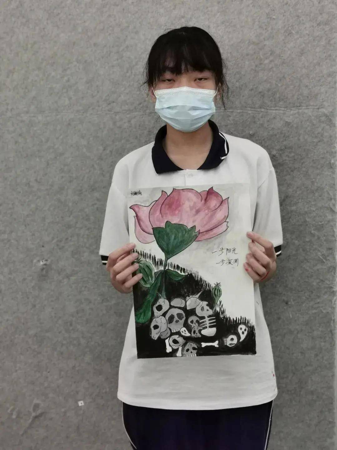 【全民禁毒宣传月】创作禁毒反诈书画,增强拒毒反诈意识