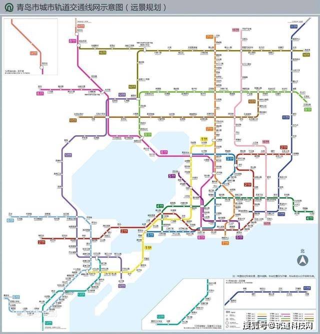 十四五青岛地铁在建线路或超过10条:5号线,2号线,7号线新进展