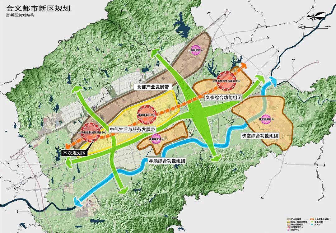 涉地超万亩!金义新区多个地块有了新规划