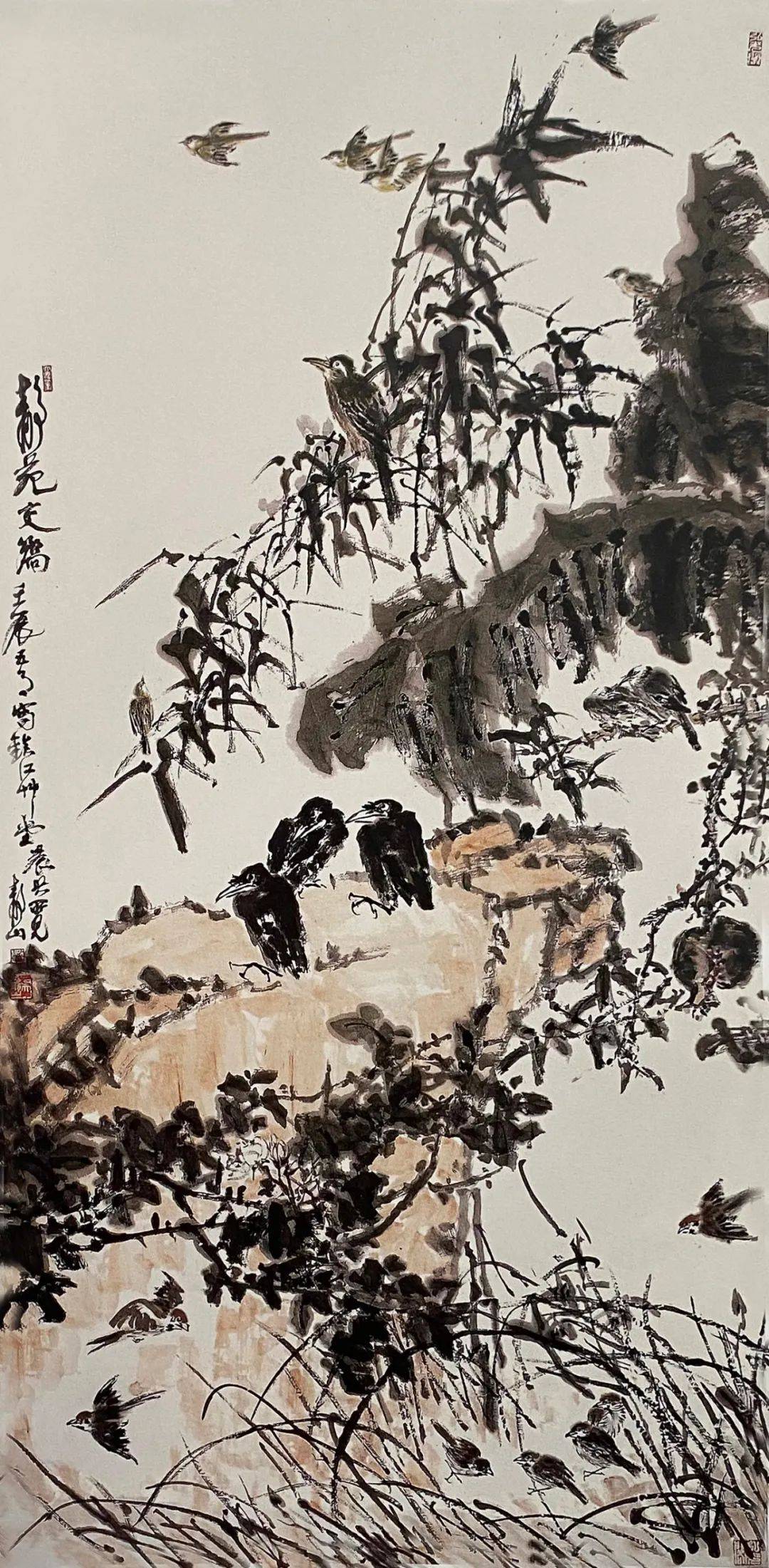 翰墨文心——走近著名画家吴静山_中国画系