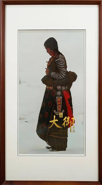 大御瓷器姜锋春当代油画与陶瓷的完美结合绽放别样的艺术火花