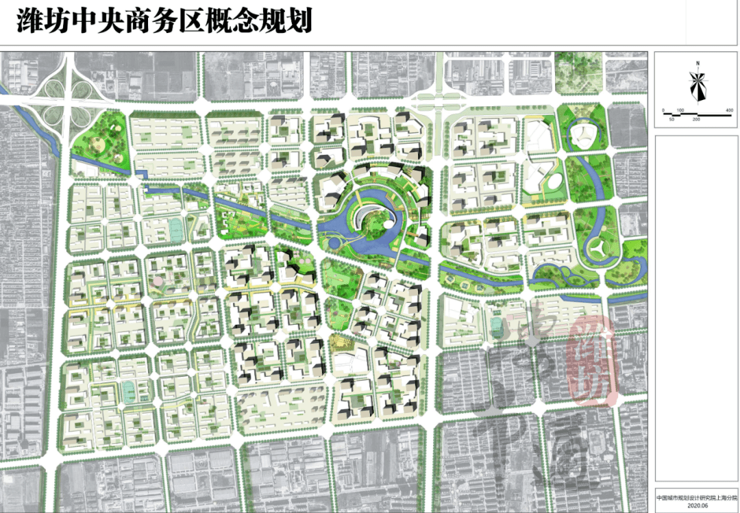 潍坊这些房即将晋升"河景房!_施工图