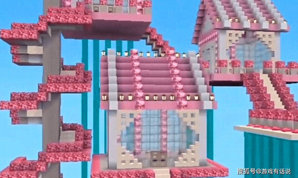 迷你世界:豪华树屋设计,看起来如同梦幻般的世界