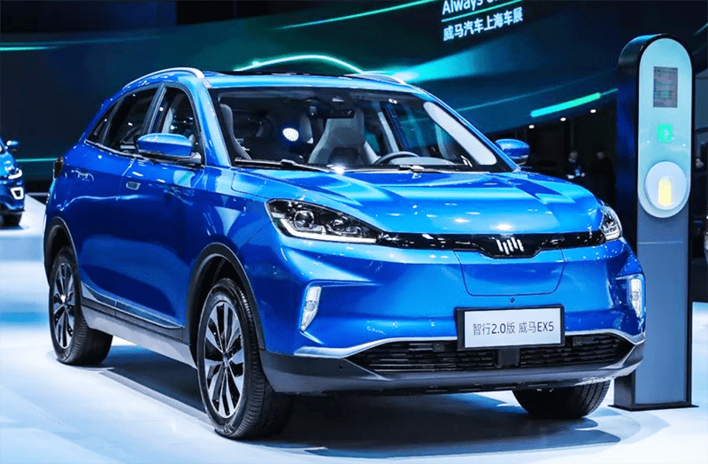 作为一款紧凑型suv,威马ex5