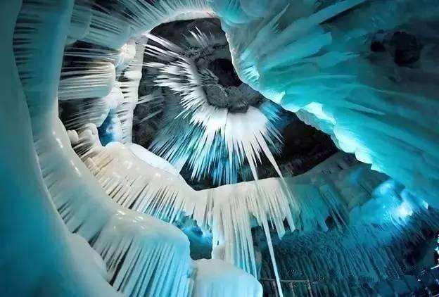 原创山西300万年冰洞与千年火山仅相隔百米洞中的冰却不会化67