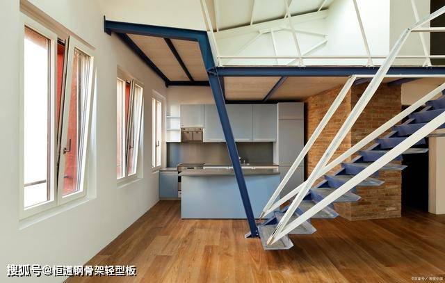 loft公寓夹层选钢骨架轻型板的原因