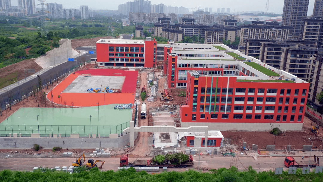 重庆主城这几个区中小学正在加速建设!