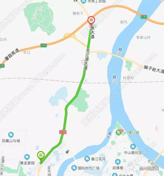 施工3年!赣州东江源大道快速路北延开始建设