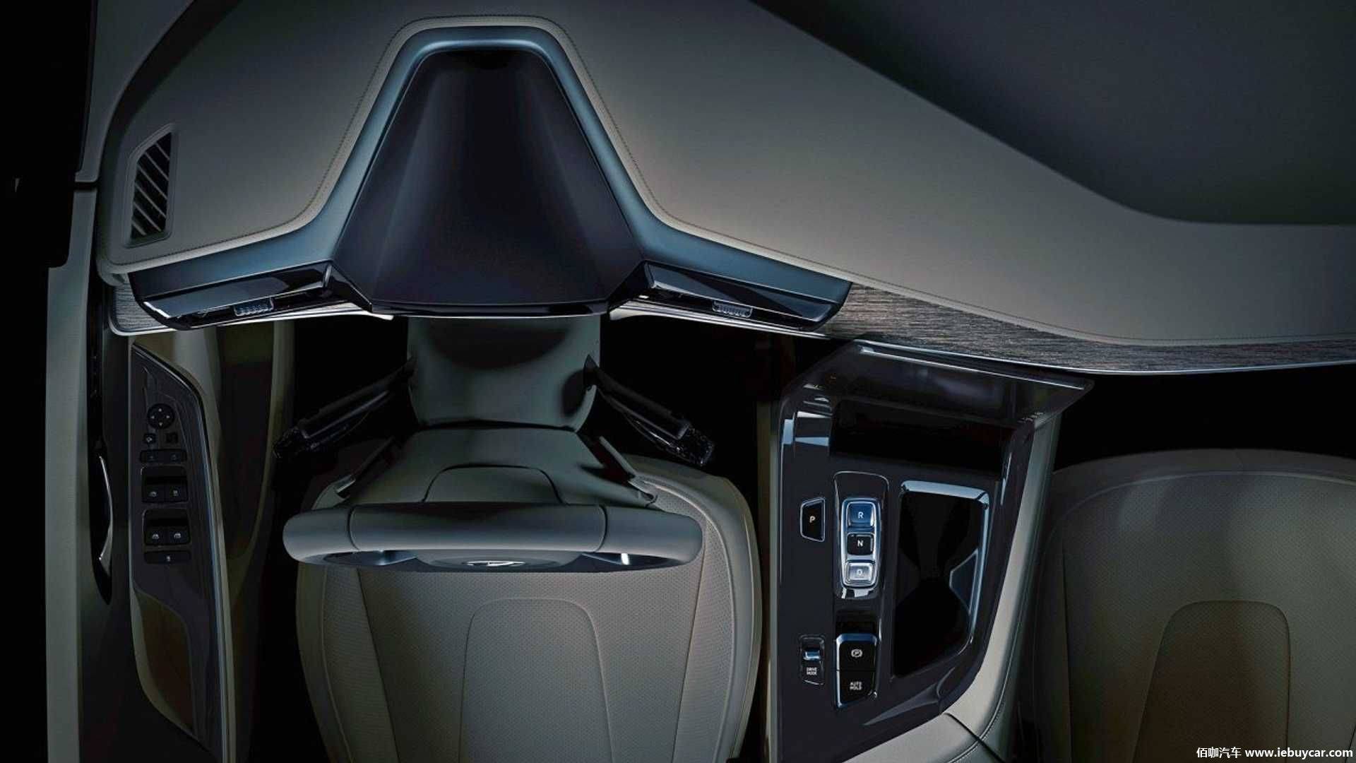 对标gl8 北京现代首款全新mpv—custo内饰官图发布 将
