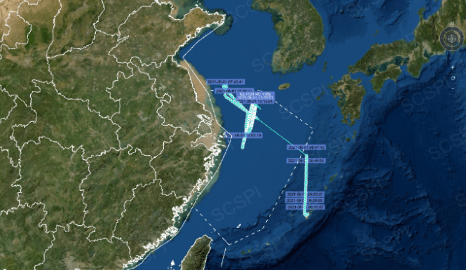 原创美军导弹监视机正在长江口外海高强度作业,网友:实在太猖狂了吧