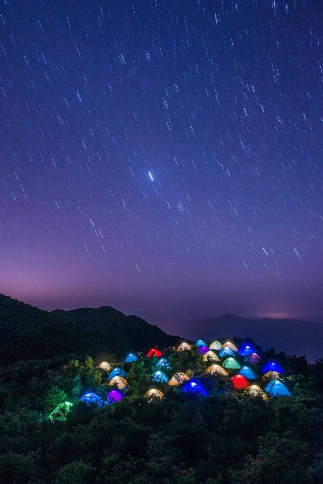 大围山终极避暑,沉浸式星空体验区 泰国帐篷露营基地 满足你对星空