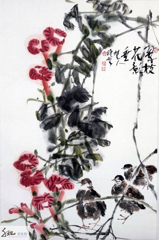 花言鸟语--著名画家潘晓云艺术沙龙活动将于8月6日开启