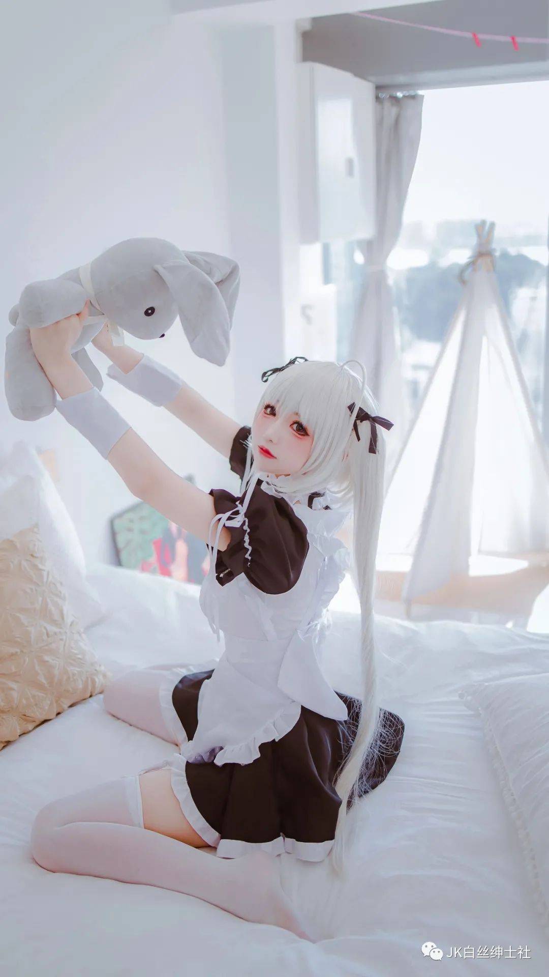 cos女仆穹妹cos正片coser衣衣