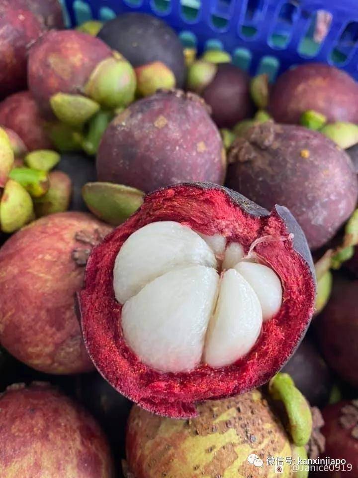 售价本地山竹$2/kg,日本山竹$4/kg(名称而已,也是产自马来西亚,吃