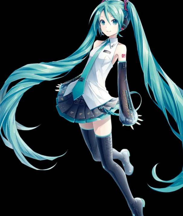 初音未来特色人设变更历程身材从未改变头发越来越少葱娘秃了