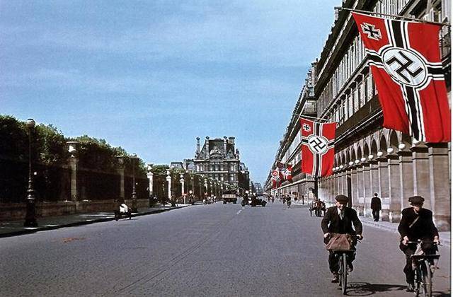原创德军进入巴黎后,法国人民态度是怎么样的?4张照片让所有人看懵