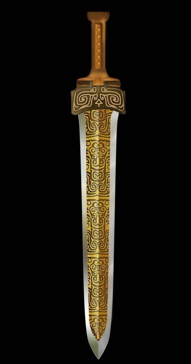 原创我国历史上五大名剑,第4是秦始皇的佩剑,干将莫邪仅排第2