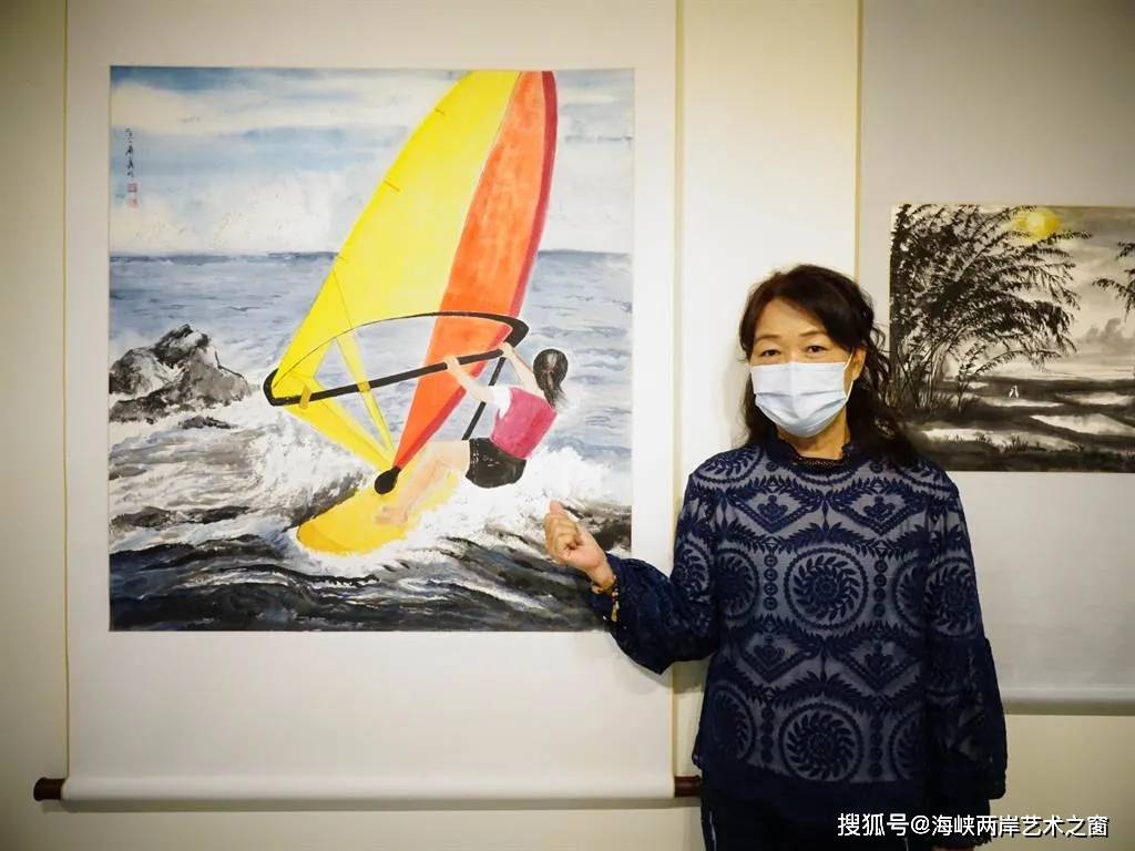 水墨画家胡丽美作品首展在台中葫芦墩文化中心登场