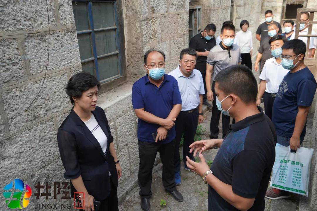 今天下午,井陉县委书记实地调研了两个项目_微水镇
