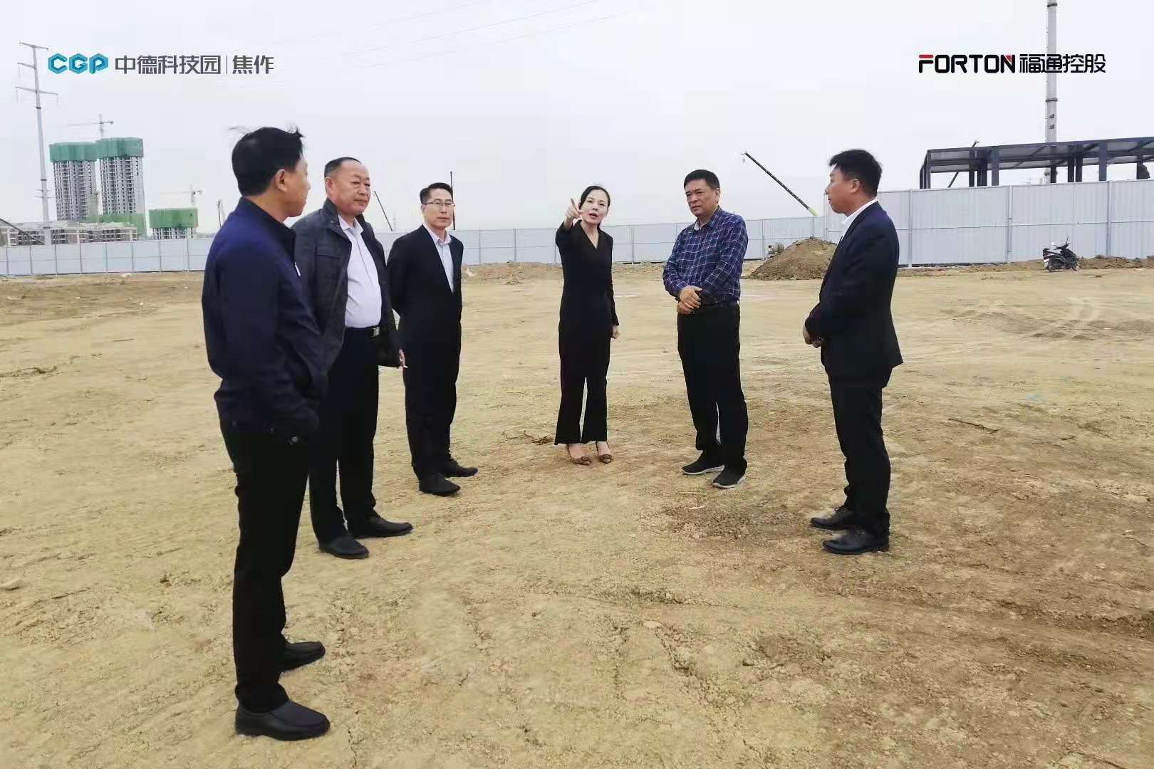 2020年10月29日 时任焦作市示范区党工委副书记刘明胜
