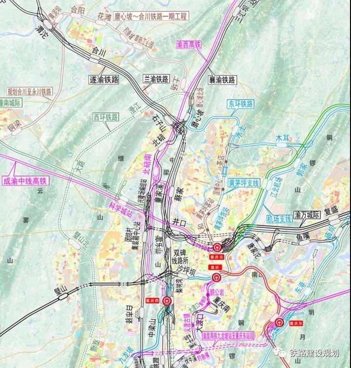 目前,渝西高铁(重庆至安康段)线路方案已稳定,项目审批要件全部齐备