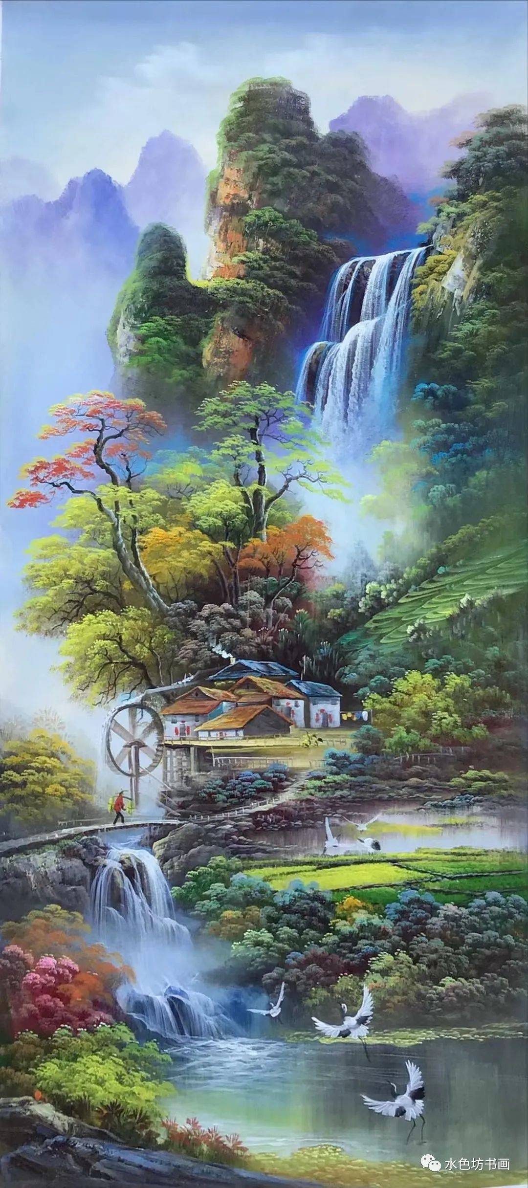 山水风景油画系列作品共赏