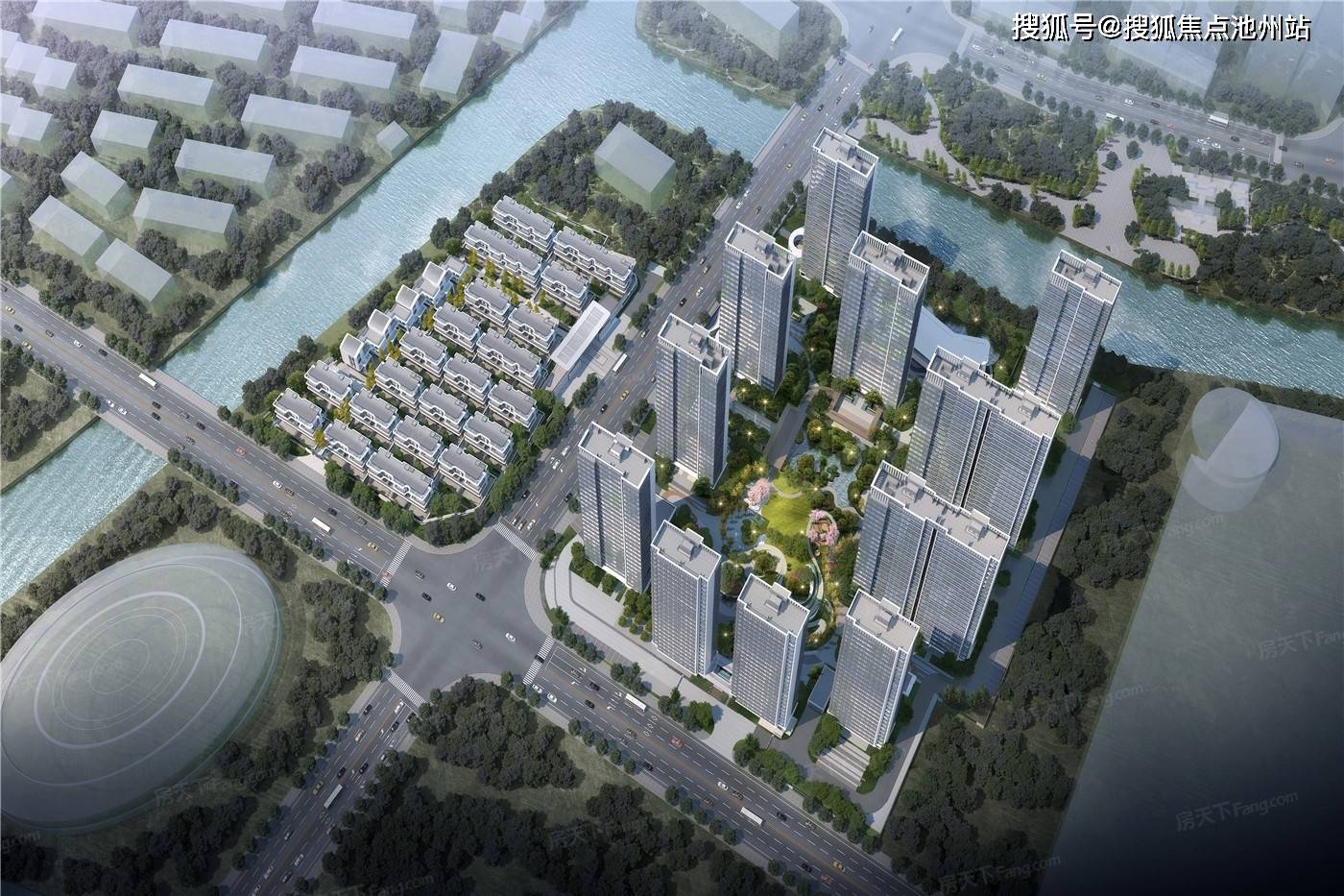 约800米越州大道的禹洲印樾府,名副其实地拥有了柯桥的现在与未来