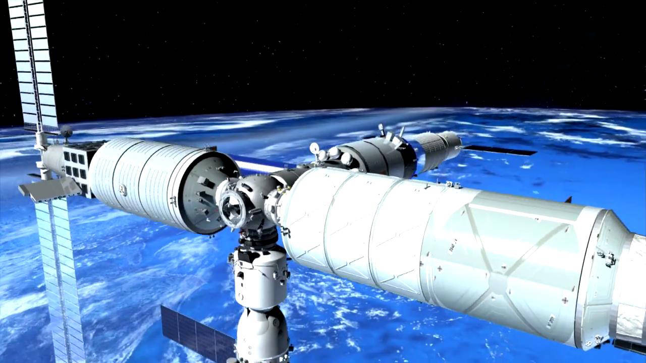 神舟十三号对接核心舱后,天宫空间站组合体在轨规模将