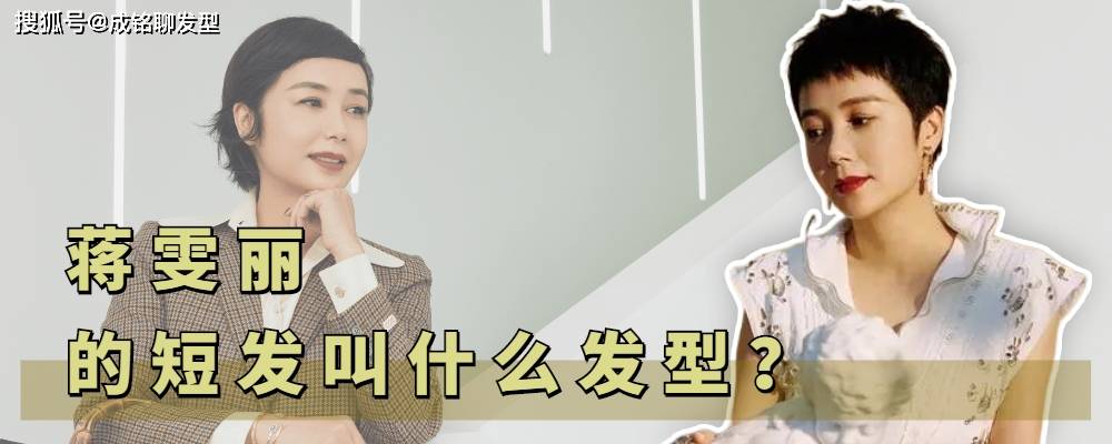 蒋雯丽自从剪了超短发后,人都洋气了不少,果然超短发型才显年轻