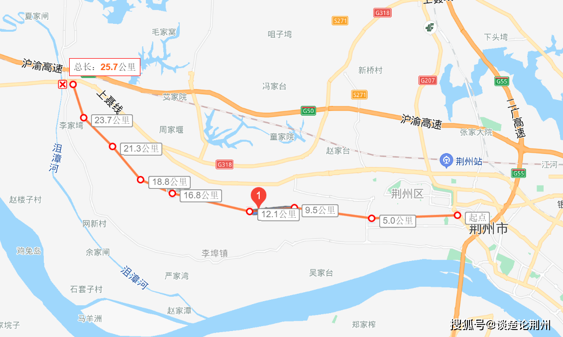 而428省道,是荆州一级公路外