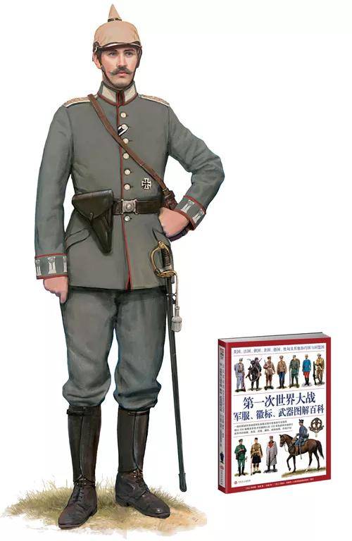 原创世界军服百科:一战时期德国禁卫军制服