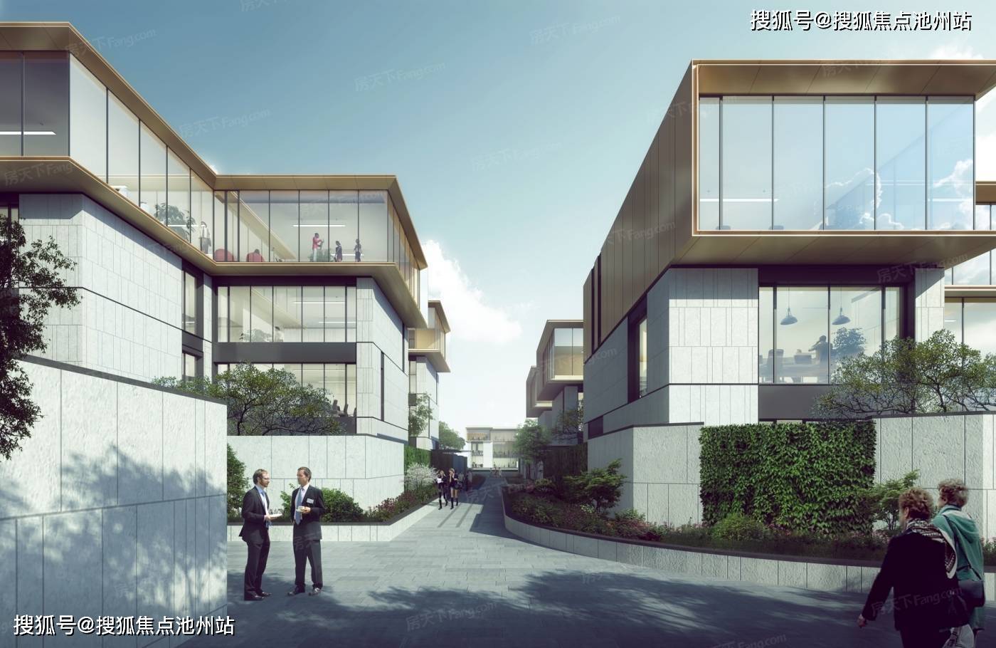 西溪印:杭州西湖区罕见的低密度纯粹独栋办公楼,户户私享独立花园,带