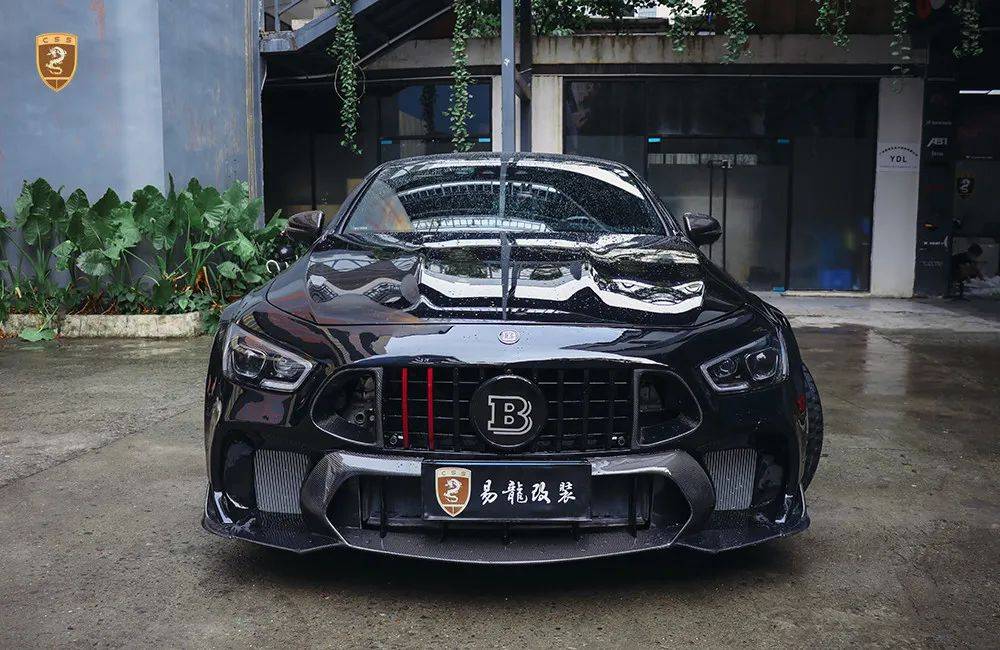 狂野十足的奔驰amg gt50宽体套件rt900