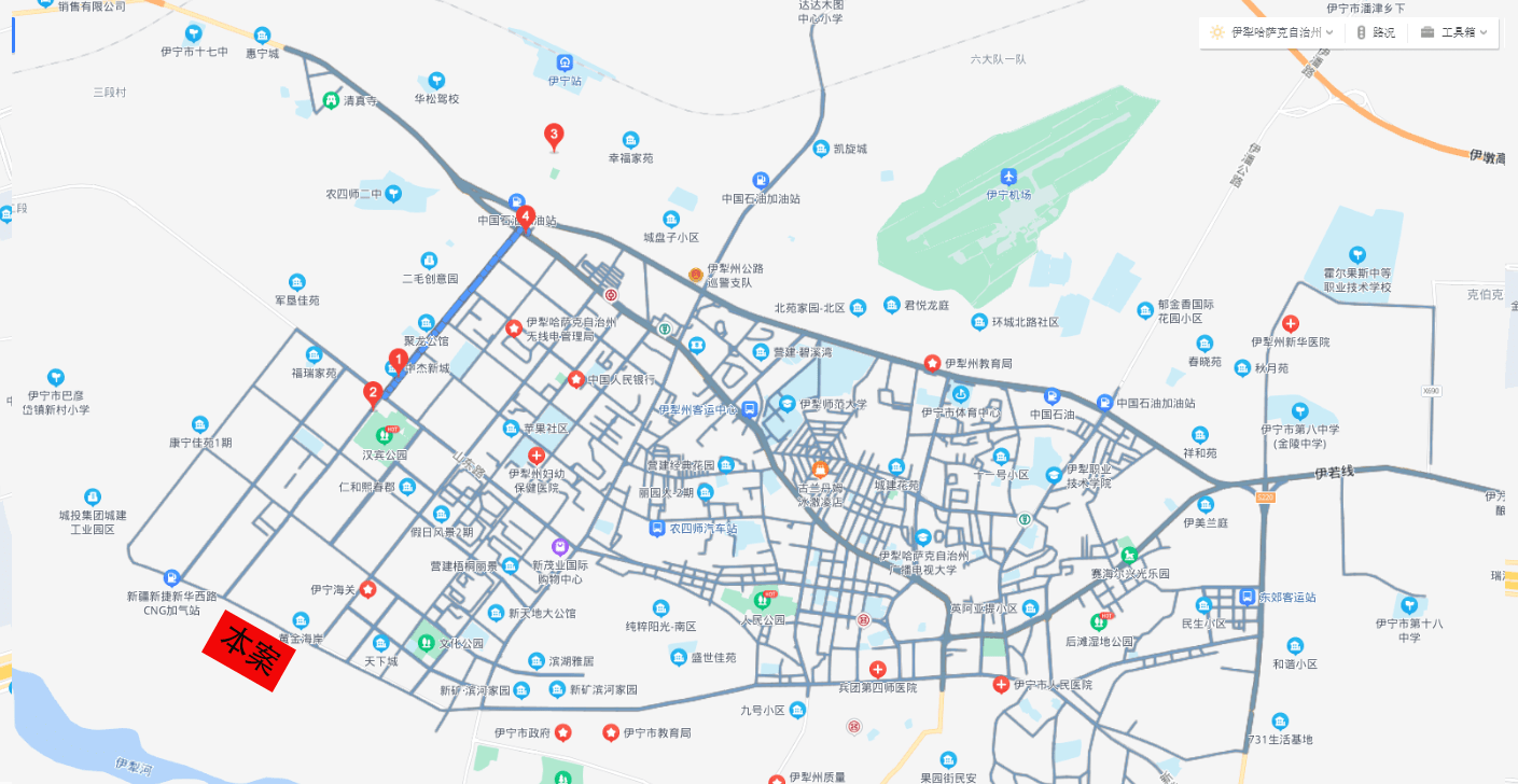 预计未来主要以大面积多层洋房为主,这在整个伊宁市是非常少有的大