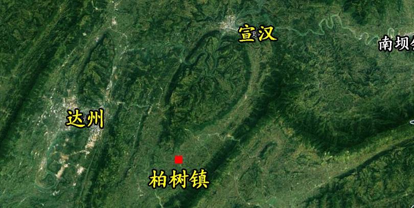 这个镇是四川达州宣汉县的南大门,地处四县结合部,以树木命名_柏树镇