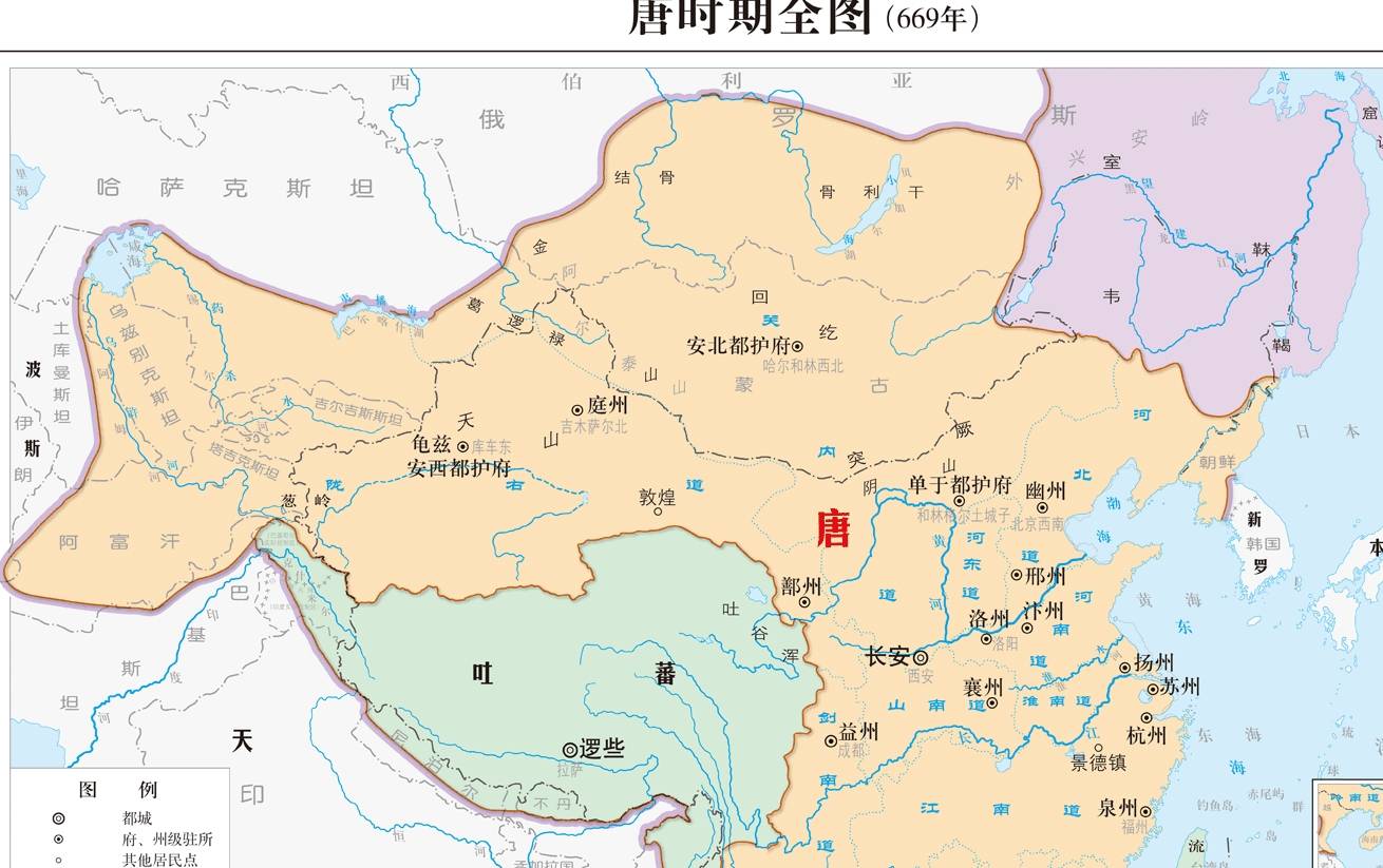 原创唐朝的疆域面积真的超过了1000万平方公里很多只是势力范围
