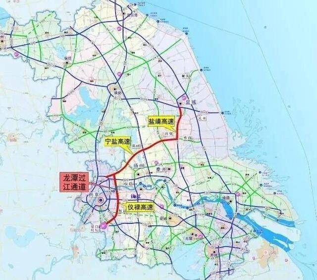 这条环线上已有建成的线路,也有规划建设的线路,仪禄高速公路就是其中