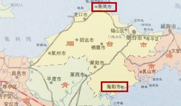 原创从海阳县到登州府办事要走哪条路?海阳蓬莱古今交通简述