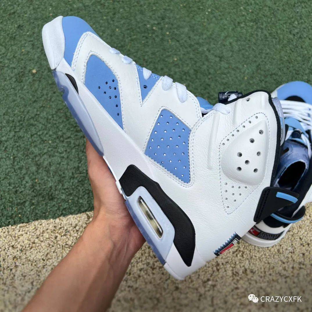 乔丹aj大学蓝airjordan6universityblue北卡蓝运动鞋ct8529410