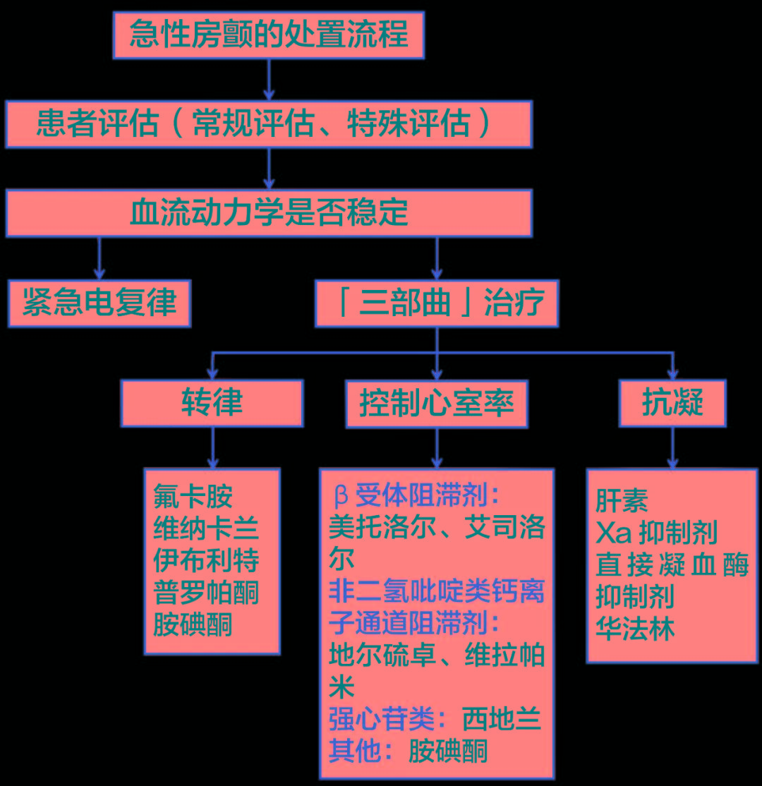 常见急症急救各种流程图