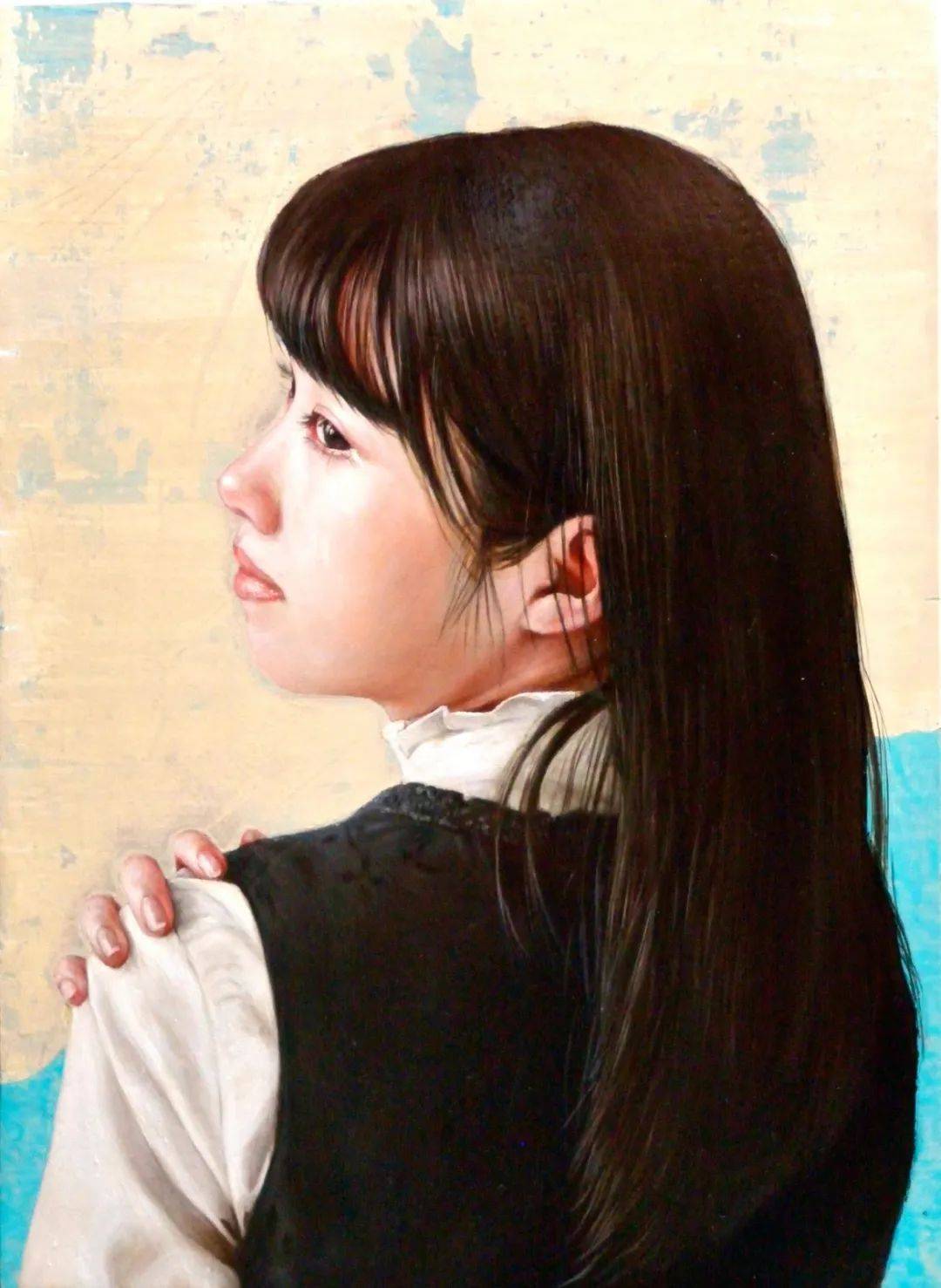 日本绘画:写实的少女