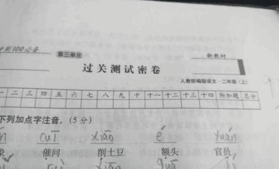 语文考了98分,在全班排第一,可是这个小学生拿到试卷以后,回到家以后