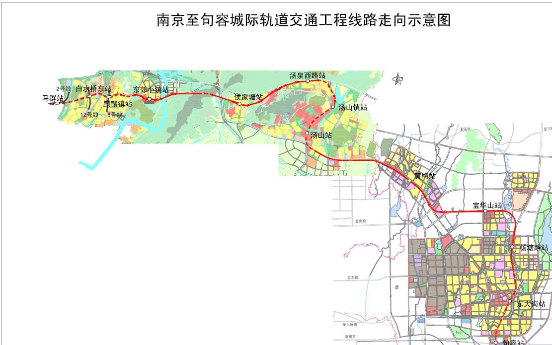 镇江句容迎来发展良机南京至句容城际轨道交通s6宁句线获批