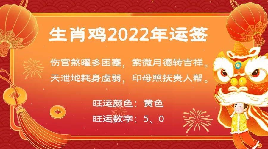 董易奇2022年生肖鸡运势大全