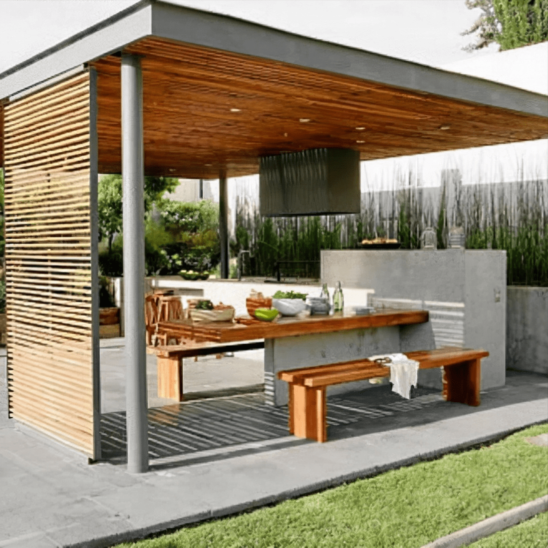 庭院凉亭怎么做50款现代简约风格的凉亭设计案例供您选择