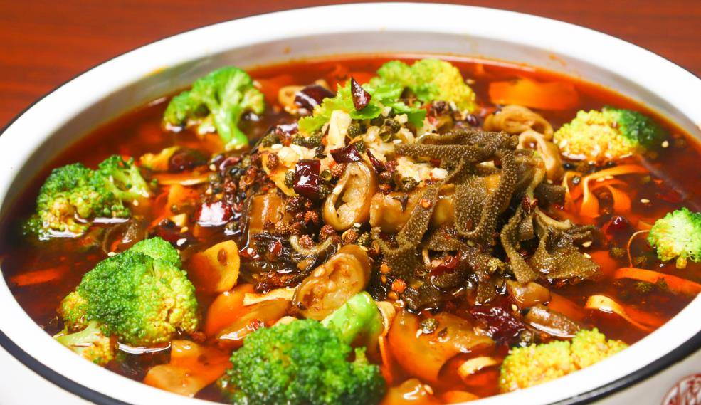 重口味!天冷就要麻,川香沸腾毛肚,边吃边流汗最过瘾