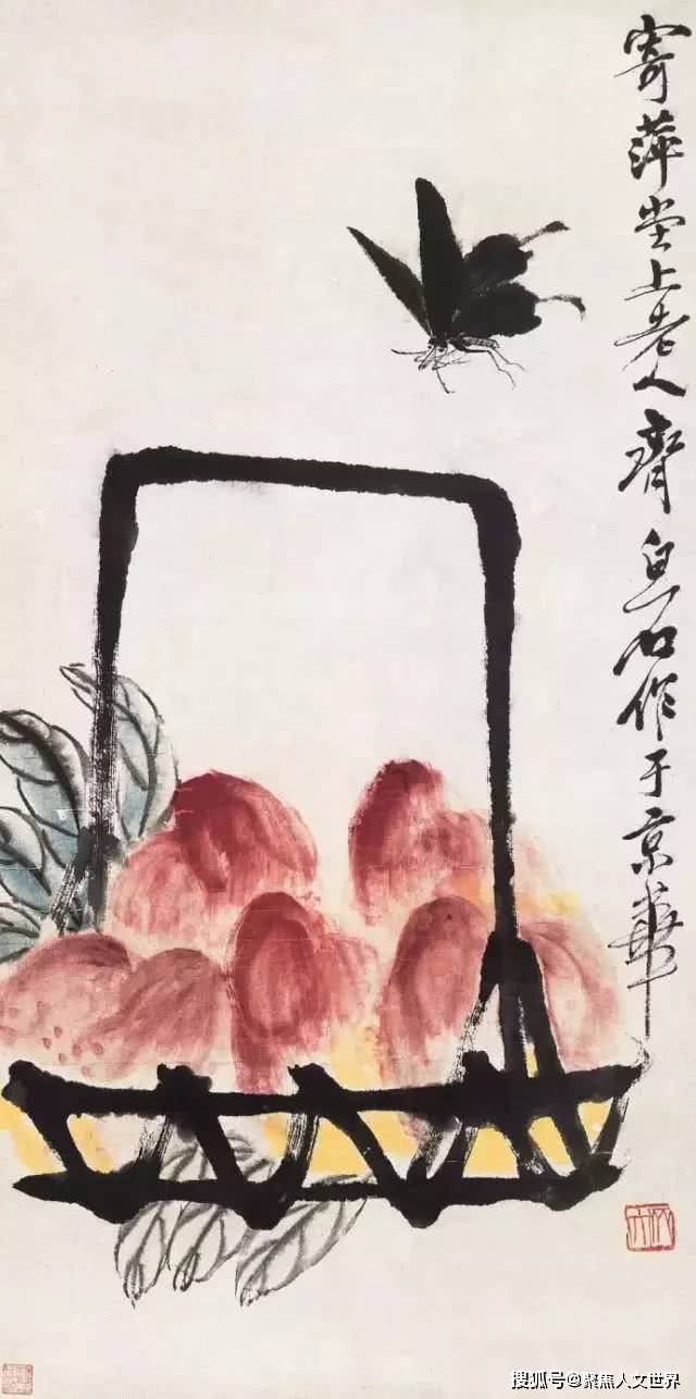 齐白石的祝寿画是一场真正的视觉盛宴