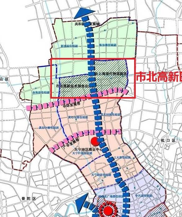 原创探讨闸北区并入静安区后上海市北高新区的发展和定位问题